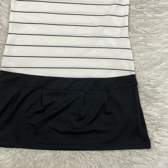 Lacoste Sport Vintage Y2K Striped Tennis Active Mini Dress - Picture 4 of 11